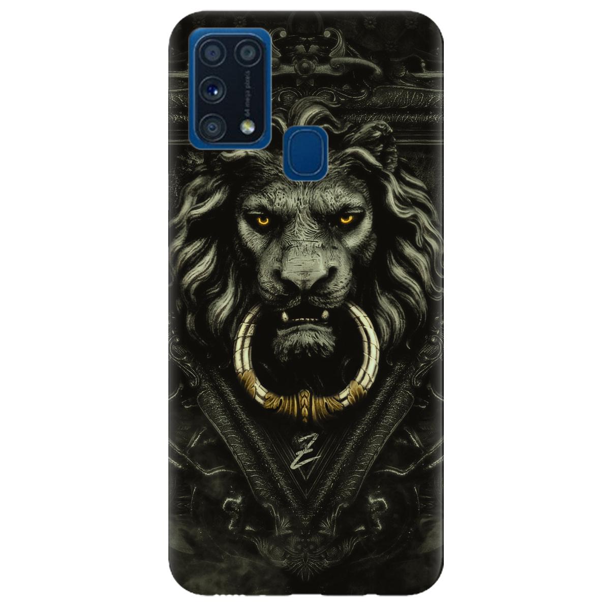 Силіконовий чохол Zorrov для Samsung Galaxy M31 - Iron lion (14190040095098192)