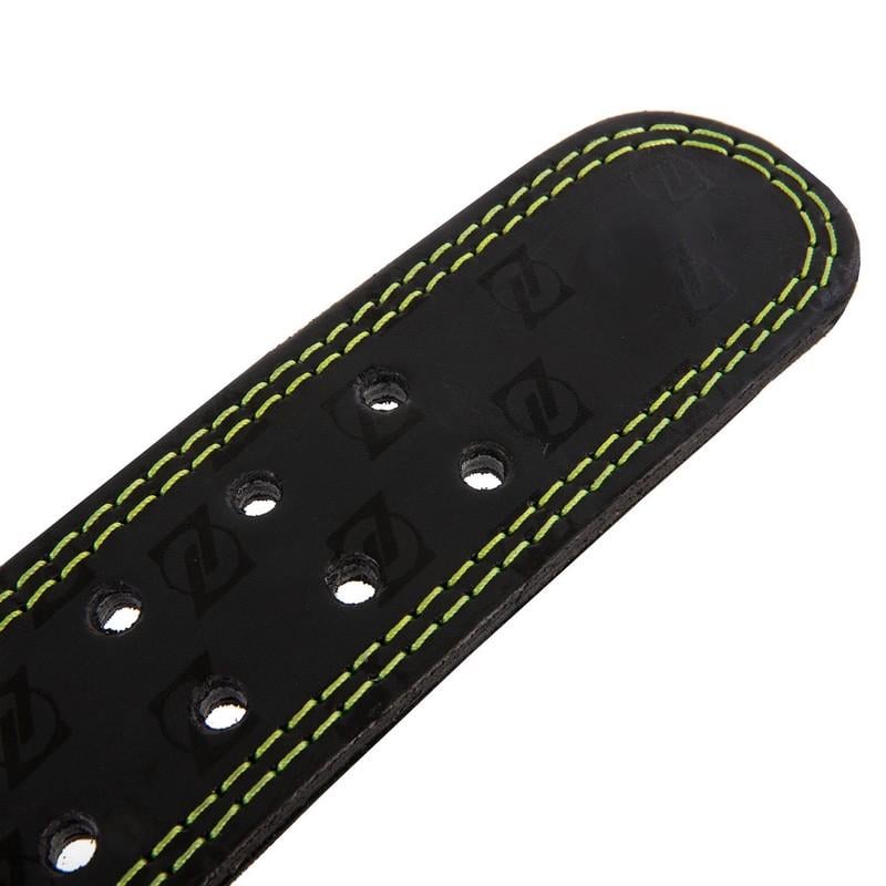 Пояс атлетический кожаный Zelart VL-3342 XL Черный (DR003995) - фото 7