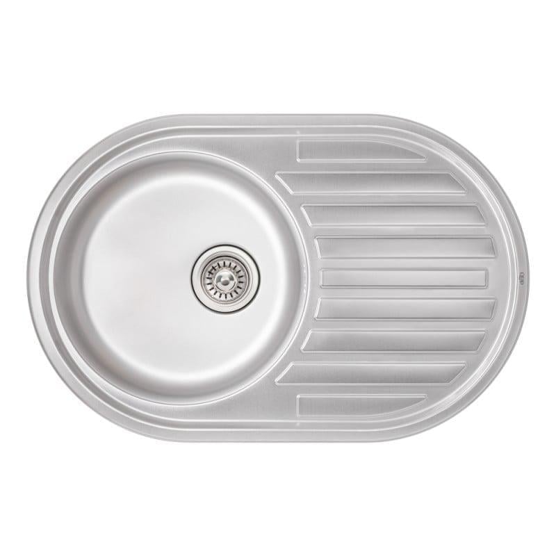 Мийка кухонна Q-tap 7750 Micro Decor 0,8 мм (QT7750MICDEC08)