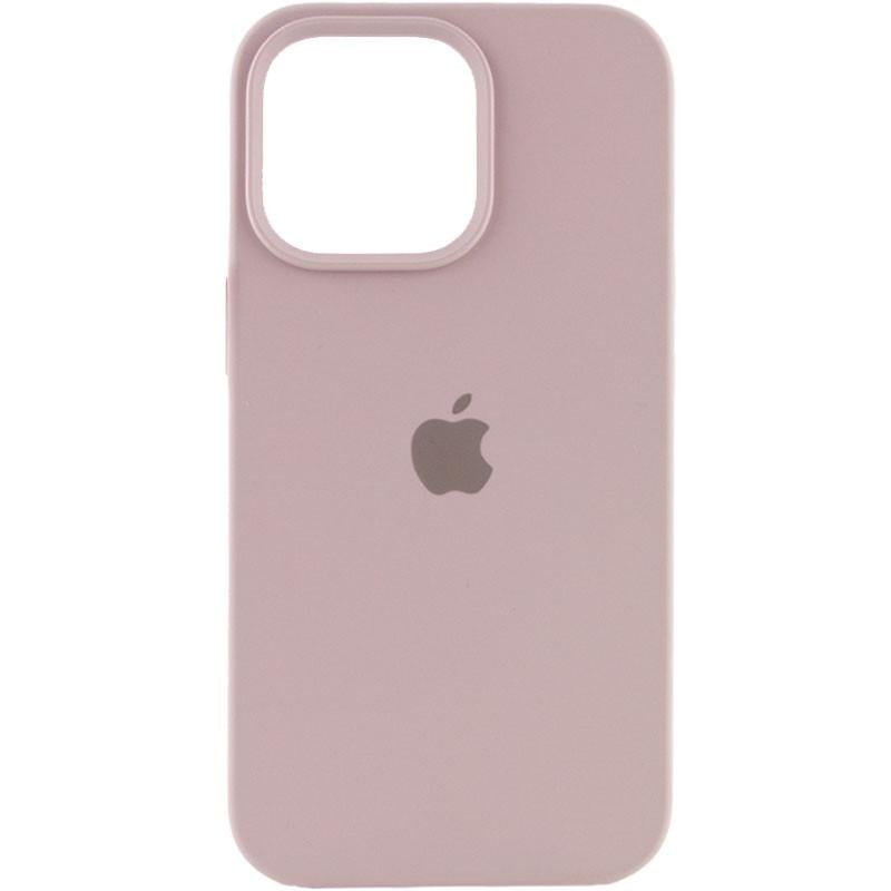 Силіконовий Чохол Накладка Silicone Case для iPhone 14 Plus Бежевий