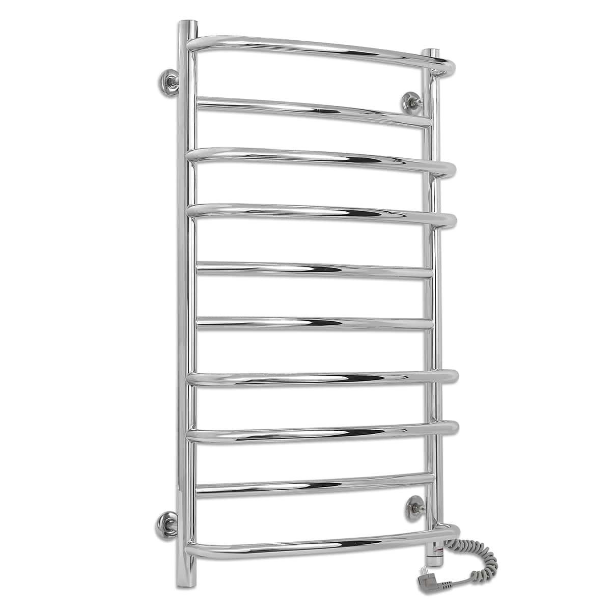 Полотенцесушитель электрический Laris Евромикс П10 подключение справа 500x900 мм (73207685)