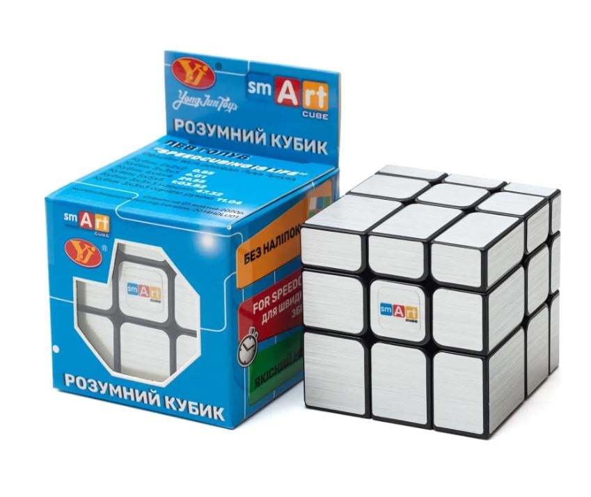 Головоломка Зеркальный Кубик рубика Smart Cube Mirror Silver