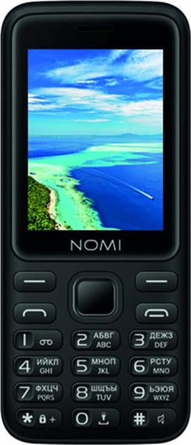 Мобільний телефон Nomi i2401 Dual Sim Black (1348998873) - фото 1