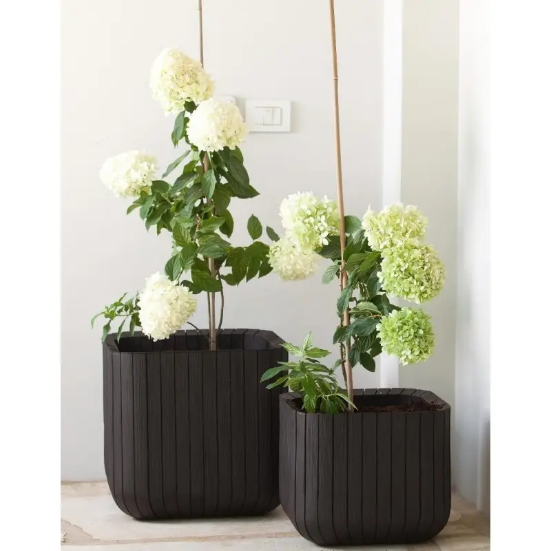 Горшок для уличных растений Keter Cube Planter квадратный L (CNT00012158) - фото 6