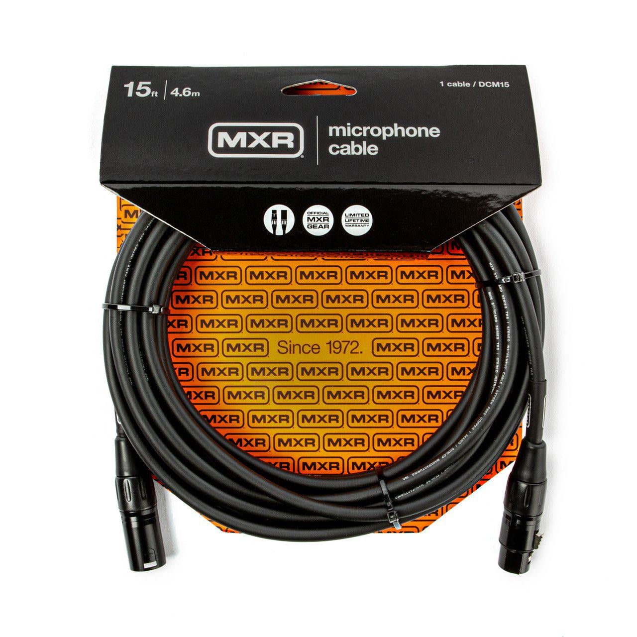 Кабель микрофонный MXR DCM15 XLR m/XLR f 4,6 м (128152)