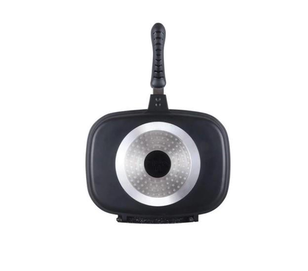 Сковорідка-гриль подвійна Berlinger Haus Granit Diamond Line 32х22х6, 5 см (67926bba)