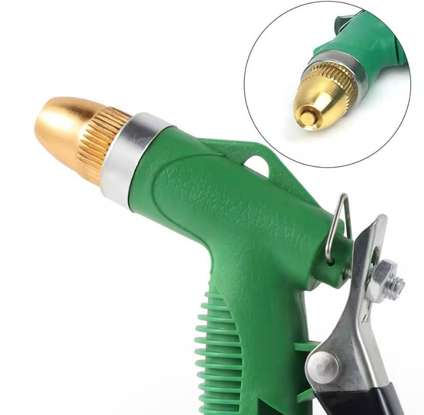 Пістолет-розпилювач для поливу та миття авто з регульованим тиском Зелений (8040f7c3) - фото 3 Пістолет-розпилювач для поливу та миття авто з регульованим тиском Зелений (8040f7c3) - фото 3