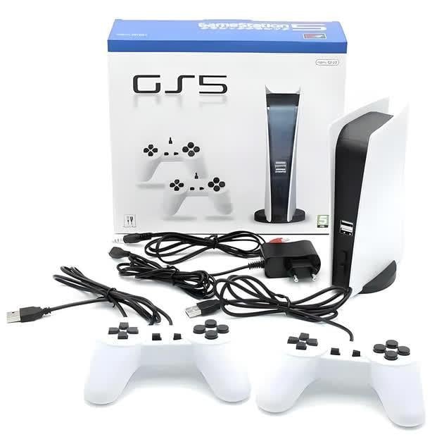 Игровая консоль Dendy Game Station GS5 ретро приставка для телевизора 200 игр с двумя джойстиками (29725938)