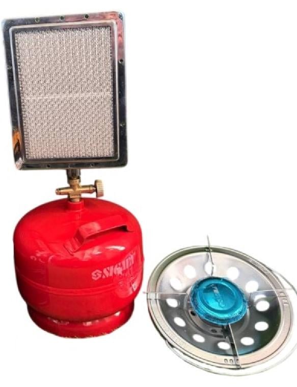 Обігрівач газовий Sigma 3.4 кВт/Балон 5 л/горілка на балон до 35 м2 (31919083) Обігрівач газовий Sigma 3.4 кВт/Балон 5 л/горілка на балон до 35 м2 (31919083)