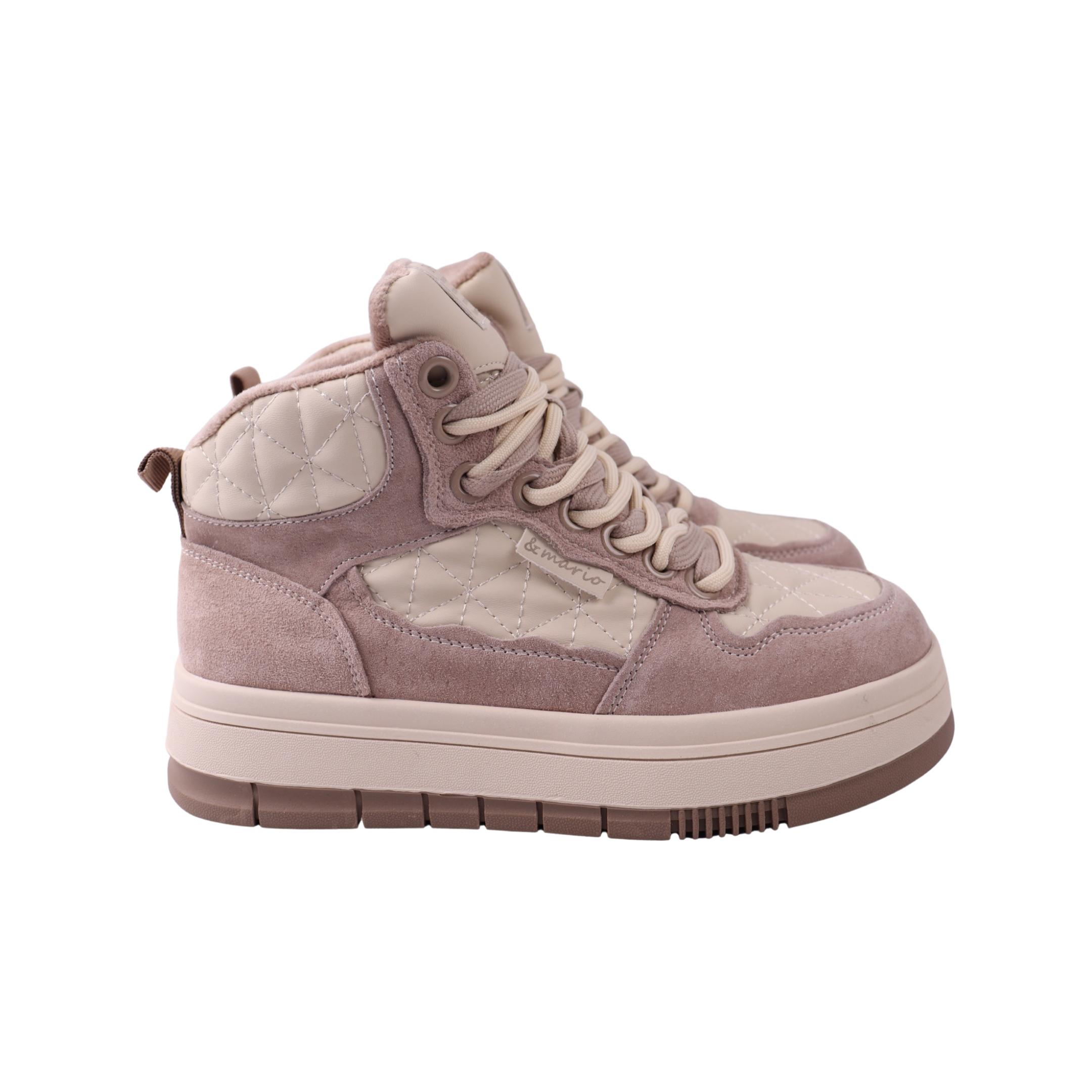 Ботинки женские Melanda 184-23DHS натуральная кожа р. 38 Бежевый (29185215)