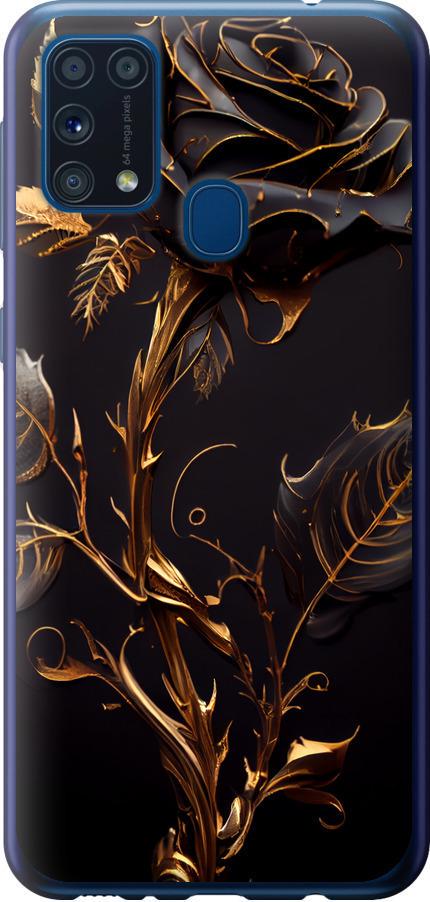 Чехол на Samsung Galaxy M31 M315F Роза 3 (5552t-1907-42517) Чехол на Samsung Galaxy M31 M315F Роза 3 (5552t-1907-42517)