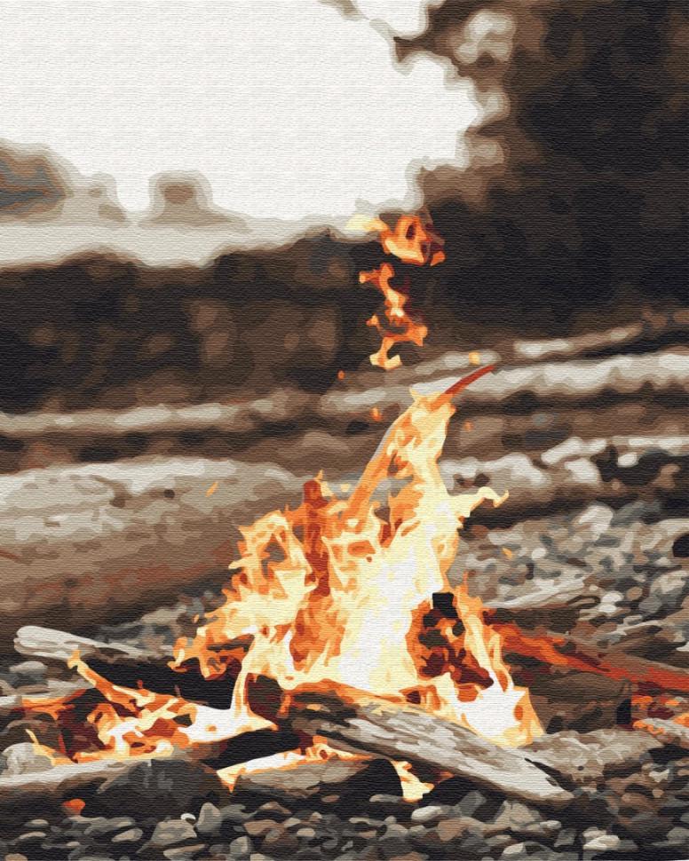 Картина по номерам Brushme У костра (GX34839)