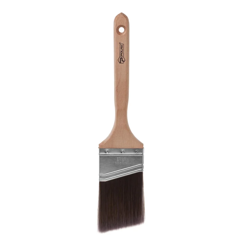 Кисть малярная плоская 2,5" Polax скошенная (58-002)