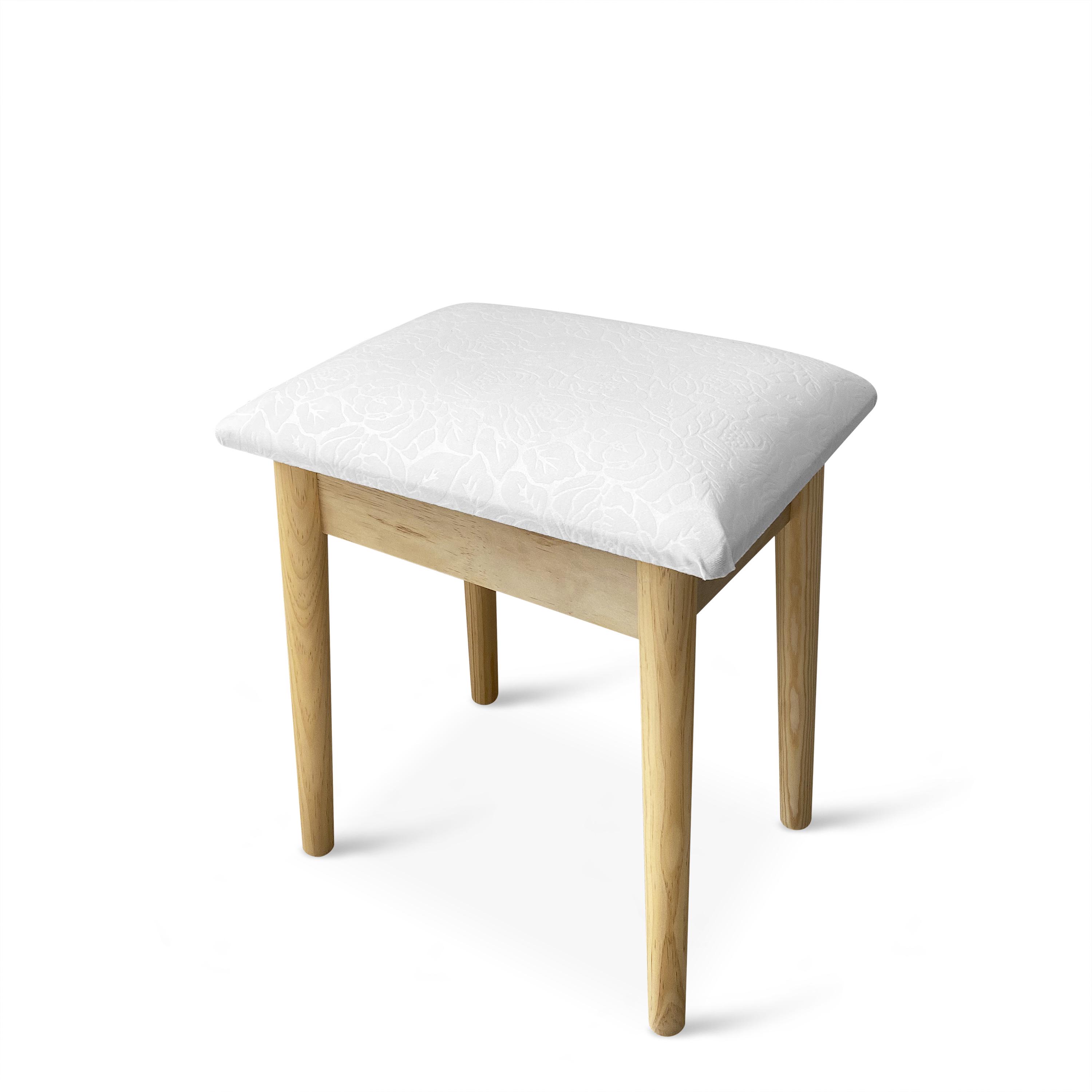 Туалетный столик c зеркалом Homart Maestro и табуретом Белый (9362) - фото 7