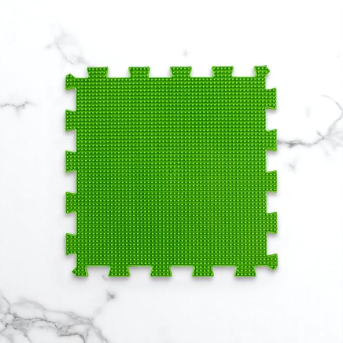 Килимок масажний пазл травичка Зелений - фото 2 Килимок масажний пазл травичка Зелений - фото 2