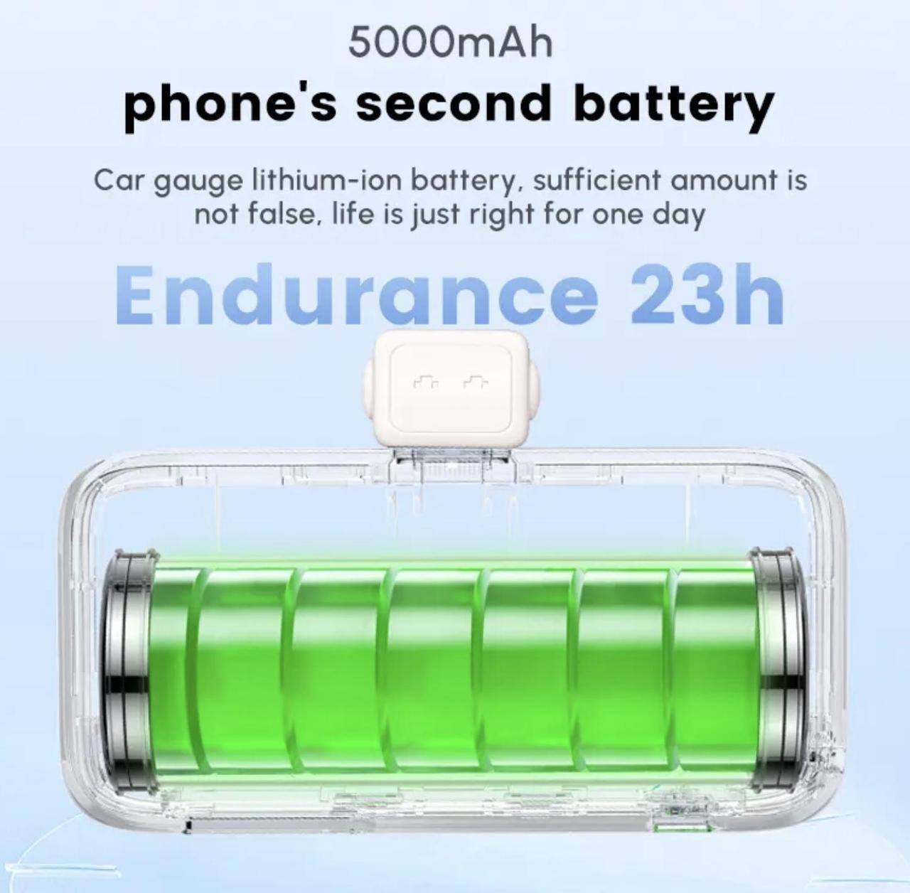 Повербанк UGREEN Nano 5000 mAh Pink (2390696101) - фото 5 Повербанк UGREEN Nano 5000 mAh Pink (2390696101) - фото 5