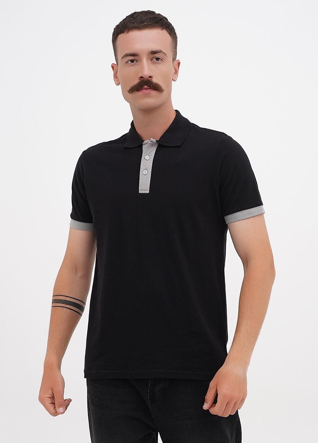 Поло мужскoe Tom&Rose XL Черный (PL0038M055)