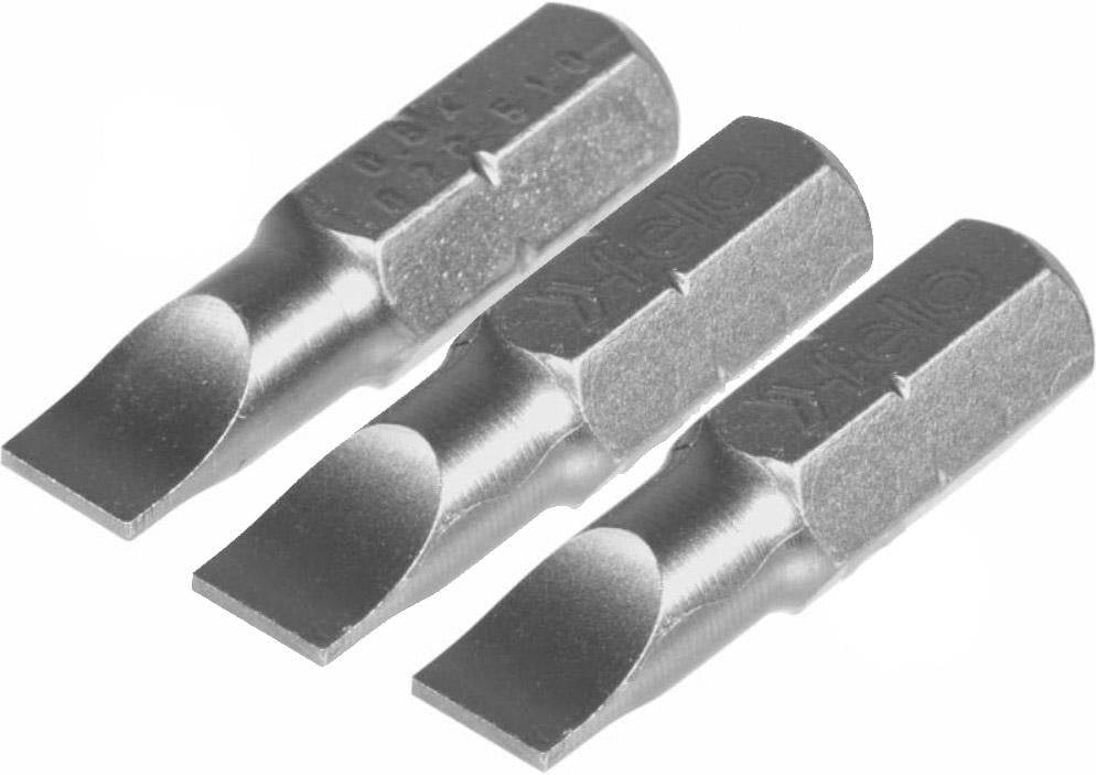 Бита Felo 4,5x0,6/5,0х0,8/6,0x1,0х25 мм 1/4" C 6,3 Вox 3 шт. 02093316 (14186)