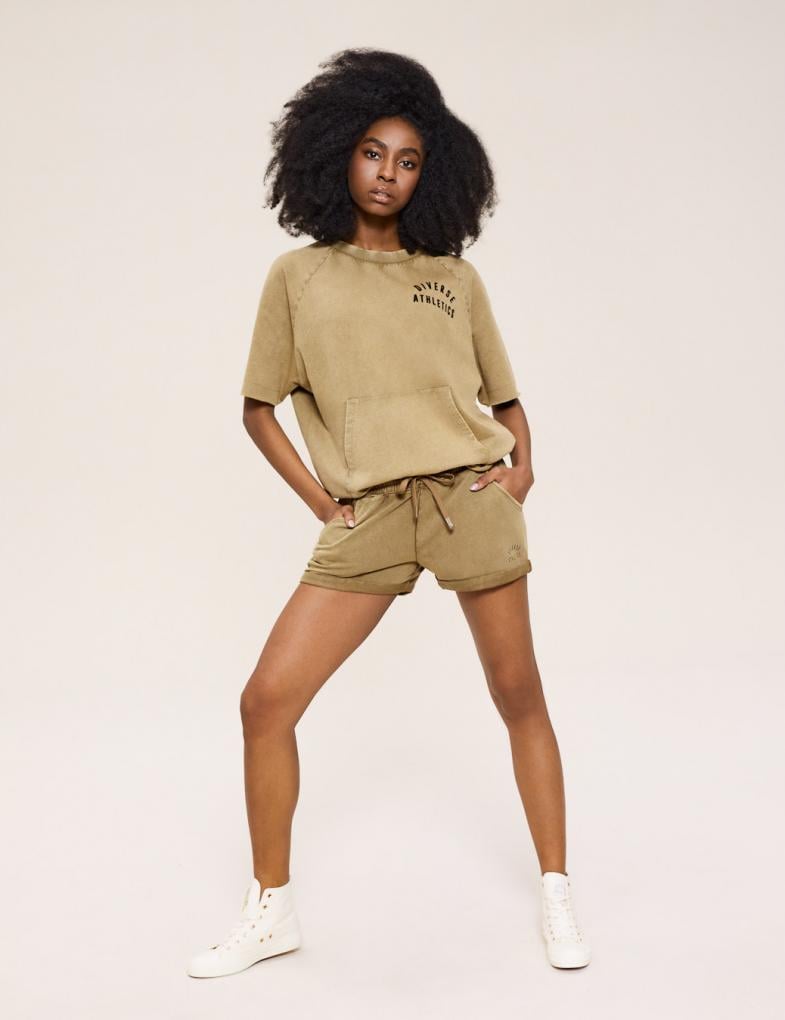 Шорти жіночі Diverse PREMKI XL Хакі (5902598687449)