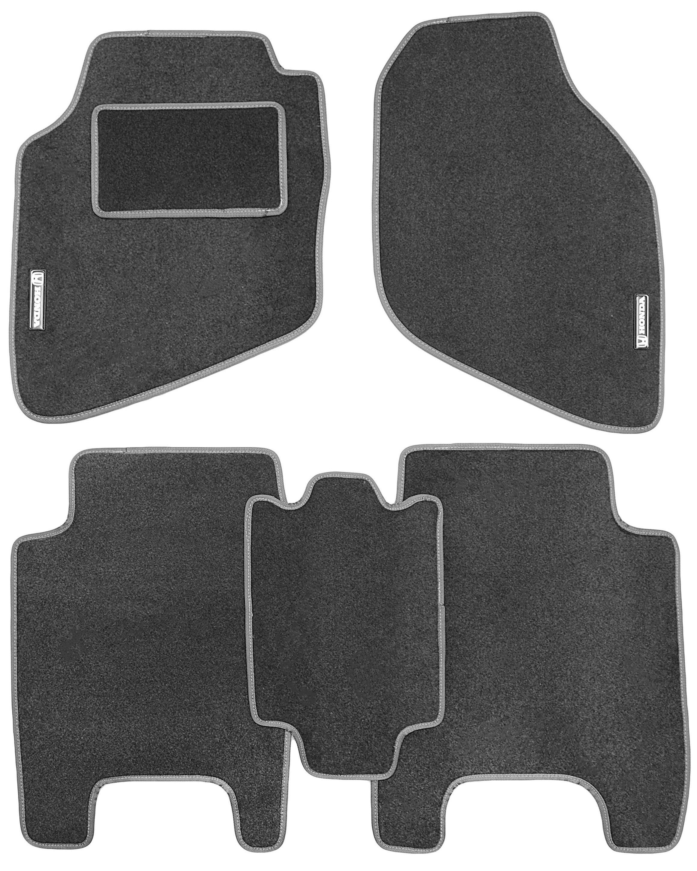 Коврики в салон для Honda Jazz '03-08 текстильные Стандарт Серый