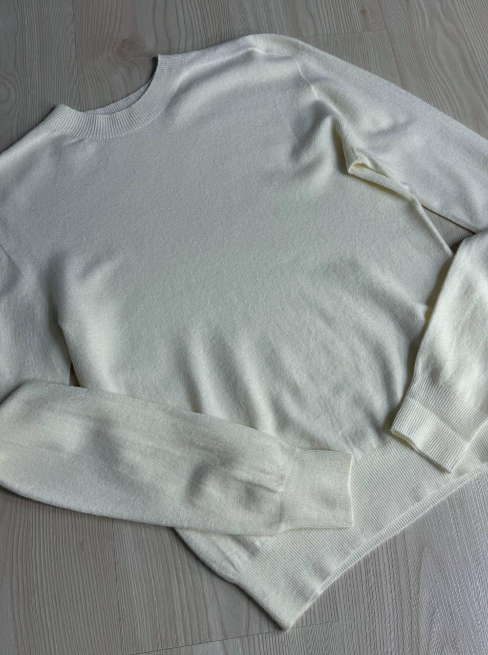 Светр жіночий A-N 2403 водолазка гольф базовий з круглим горлом OS Білий (5713) - фото 4 Светр жіночий A-N 2403 водолазка гольф базовий з круглим горлом OS Білий (5713) - фото 4