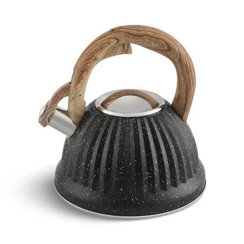 Чайник со свистком Edenberg EB-8810 с мраморным покрытием и турбо индукционным капсульным дном 3 л (EB-8810) - фото 2 Чайник со свистком Edenberg EB-8810 с мраморным покрытием и турбо индукционным капсульным дном 3 л (EB-8810) - фото 2