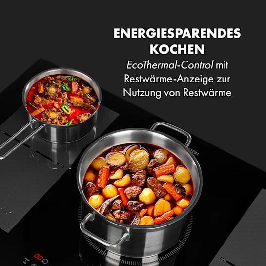 Індукційна плита Klarstein Delicatessa 90 Flex 5 зон з таймером 7400 W (10035182) - фото 5