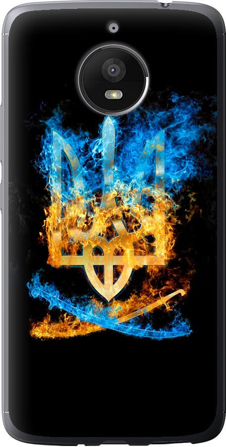 Чехол на Motorola Moto E4 Plus Герб (1635u-1000-42517)