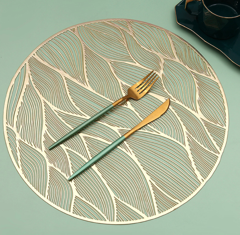 Серветка сервірувальна 5470 38 см Золотистий (4220853)