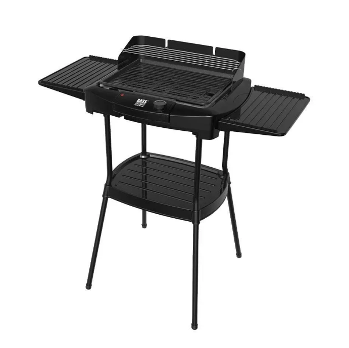 Электрогриль Bass Polska 2000W/2800W 230V с термостатом и полками 40х29 см (19006)