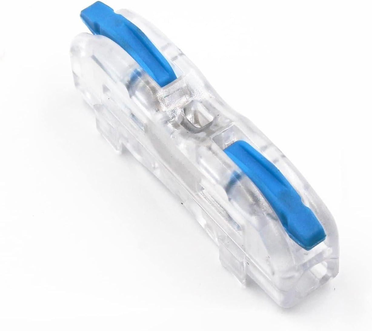 Клемма проходная Tactix 0,08-4 мм2 32А 1-1 наборная 39,5х9х14,5 мм Синий (P421TB)