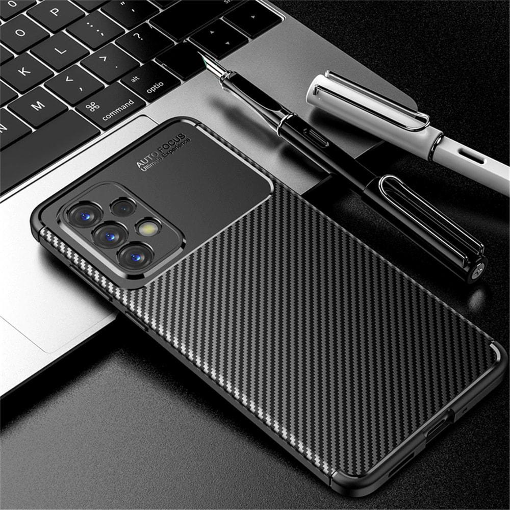 Чехол накладка Autofocus Carbon Samsung Galaxy A13 A135 Black (29550-2B)