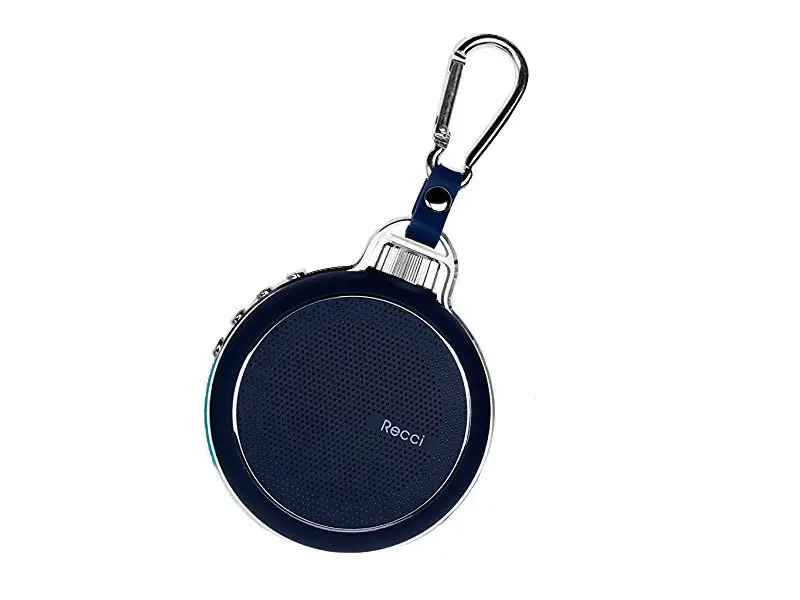 Портативна колонка Recci RBS-D1 Travel Bluetooth 3 Вт Синій (6955482589908)
