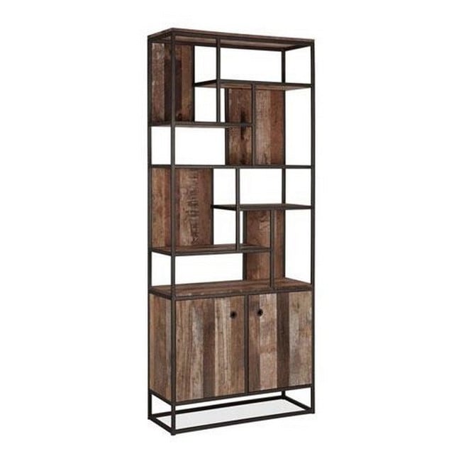 Стеллаж для хранения Loft NS-1693 2180x900x350 мм Черный (6156d57d3edc877ba85898d6)