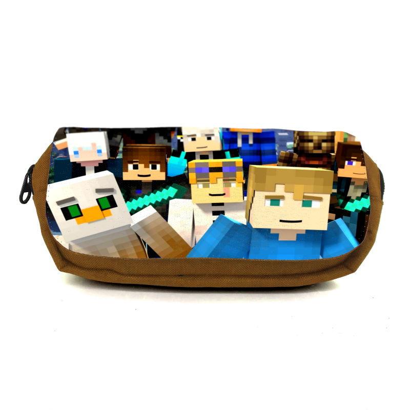 Пенал школьный Minecraft-0023 Оранжевый (1404953547)