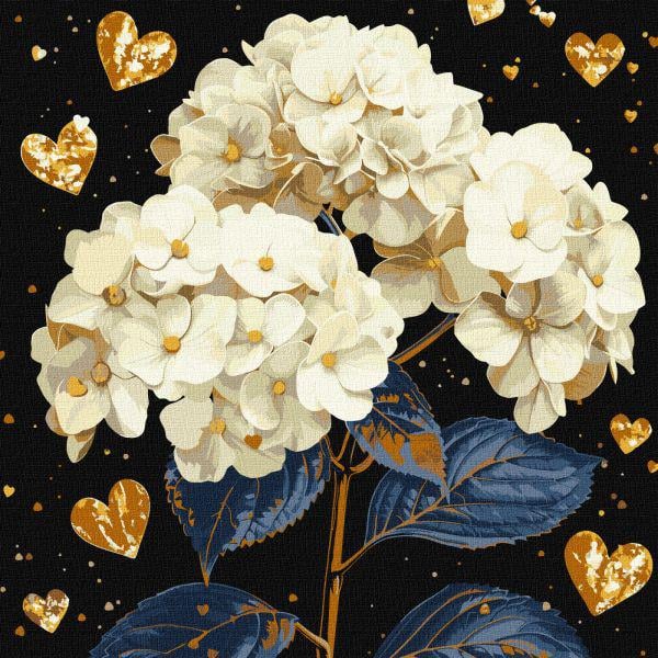 Картина по номерам Ideyka Прекрасные цветы 40х40 см (Id-KHO3277)