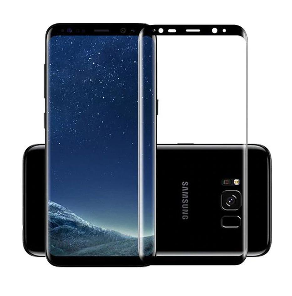 Захисне скло Mocolo 3D Full Glue для Samsung Galaxy S8 G950 0,33 мм Black