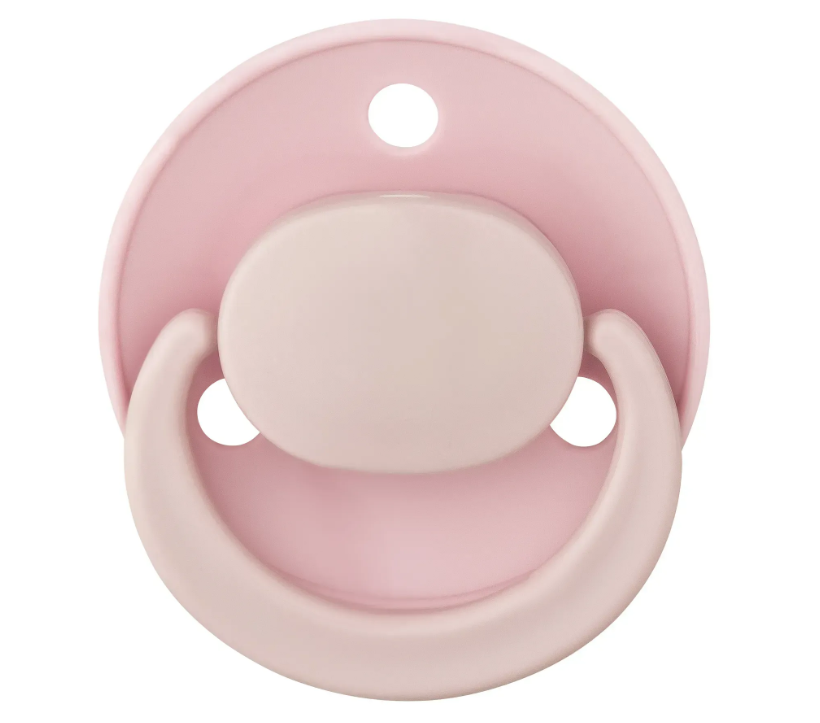Пустышка круглая Baby Nova латексная 0-24 месяцев 2 шт. Розово-сиреневый (143924) - фото 2 Пустышка круглая Baby Nova латексная 0-24 месяцев 2 шт. Розово-сиреневый (143924) - фото 2