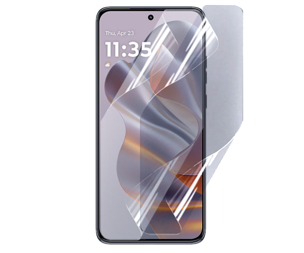 Противоударная гидрогелевая пленка Hydrogel Film для Motorola Edge 50 Neo, Transparent