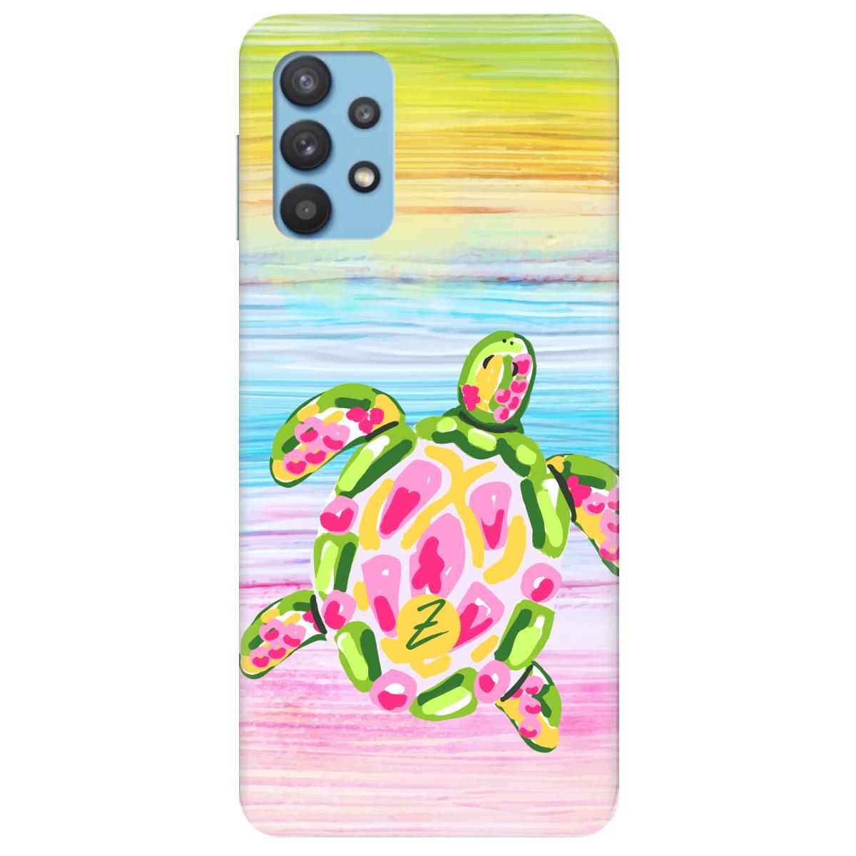 Силиконовый чехол Zorrov для Samsung Galaxy A32 - Turtle (15500040164121671)