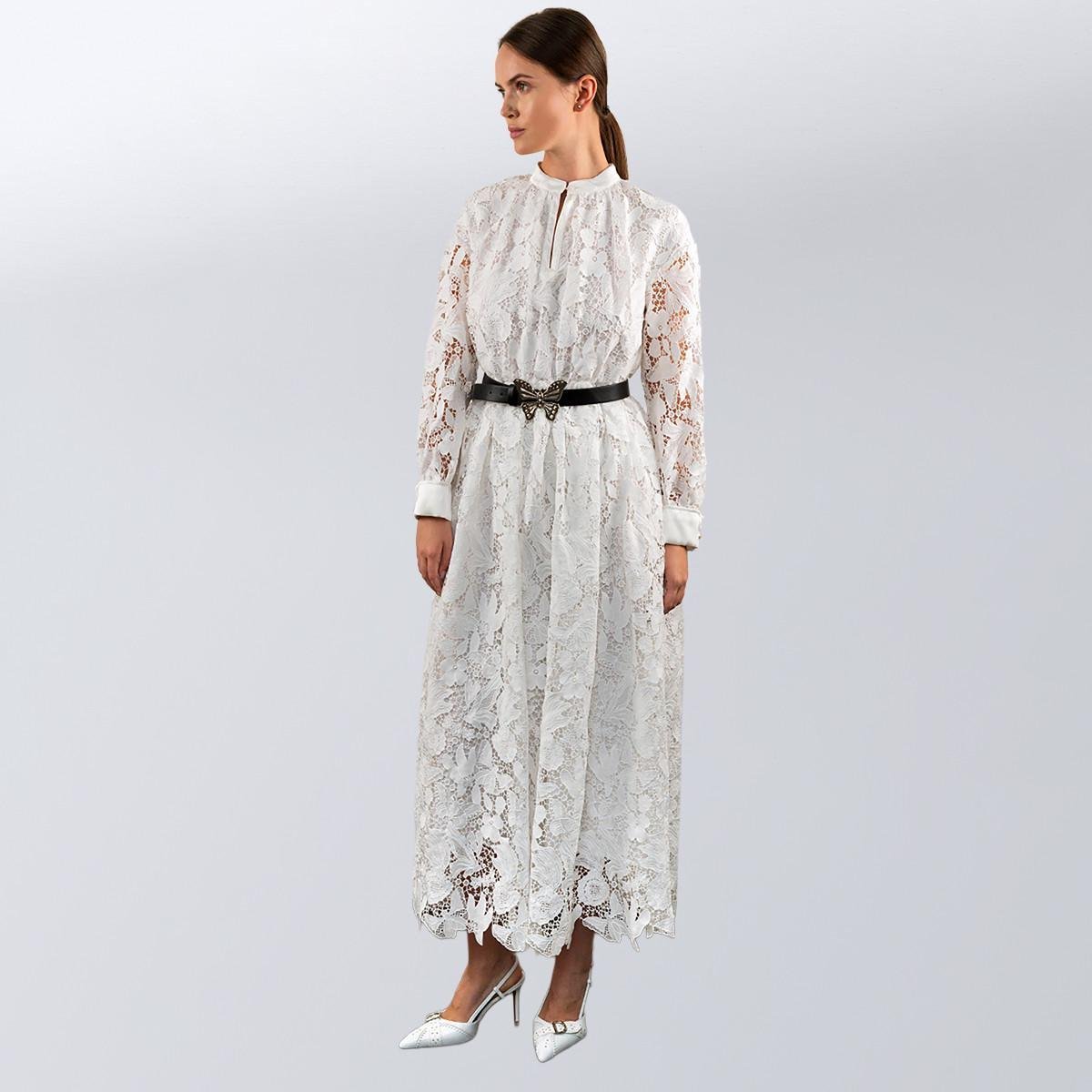 Сукня мереживна Christian Dior S Білий (2589902343)