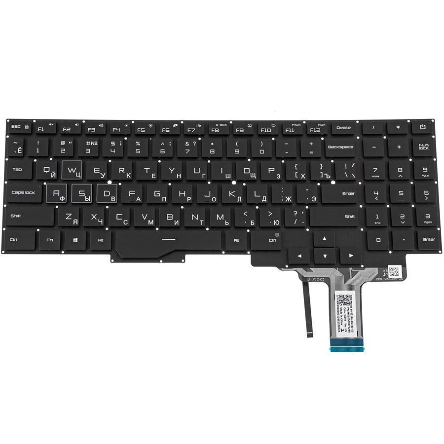 Клавиатура для ноутбука Xiaomi Mi Gaming 15,6 rus без фрейма/подсветка клавиш Black (185040)