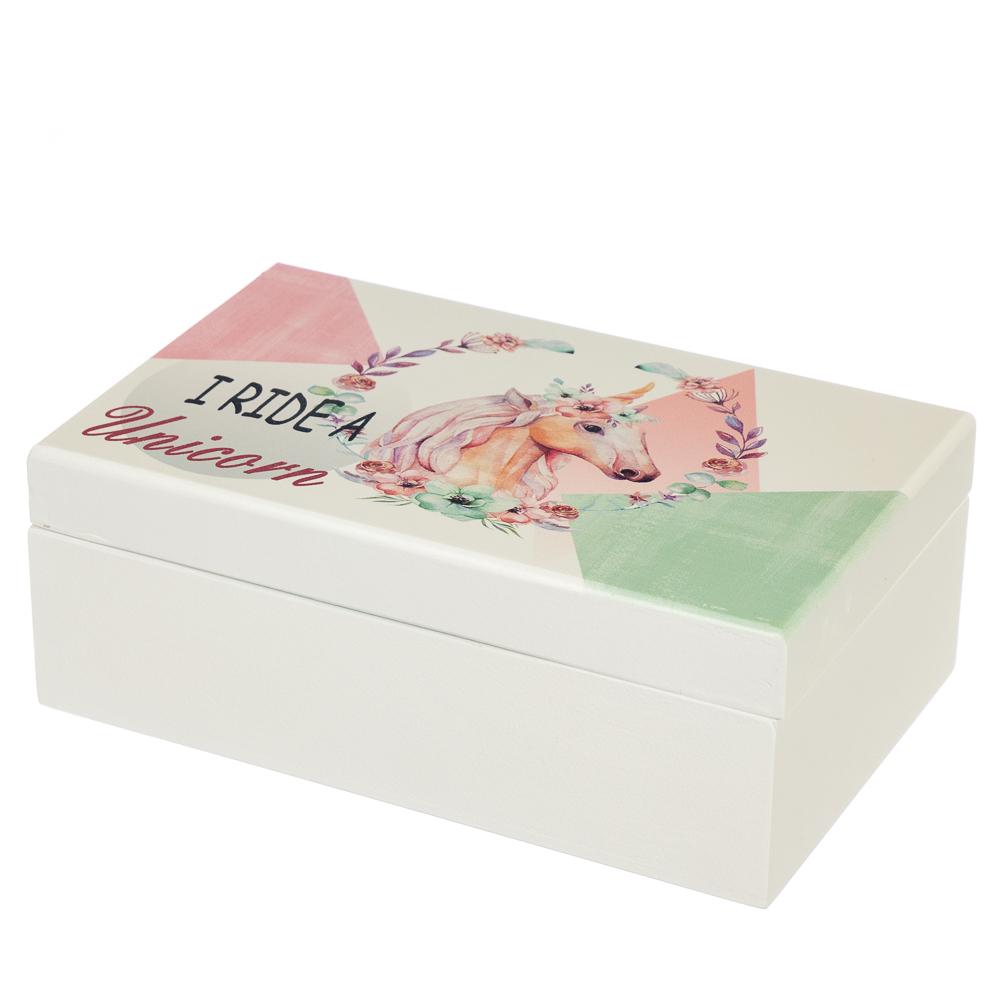 Шкатулка Elisey Единорог геометрия (0501-022)