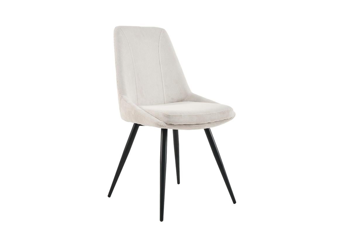 Стул обеденный Vetro M-72 ткань/вельвет/рубчик в88 д48.5 ш59 вп49 Черный