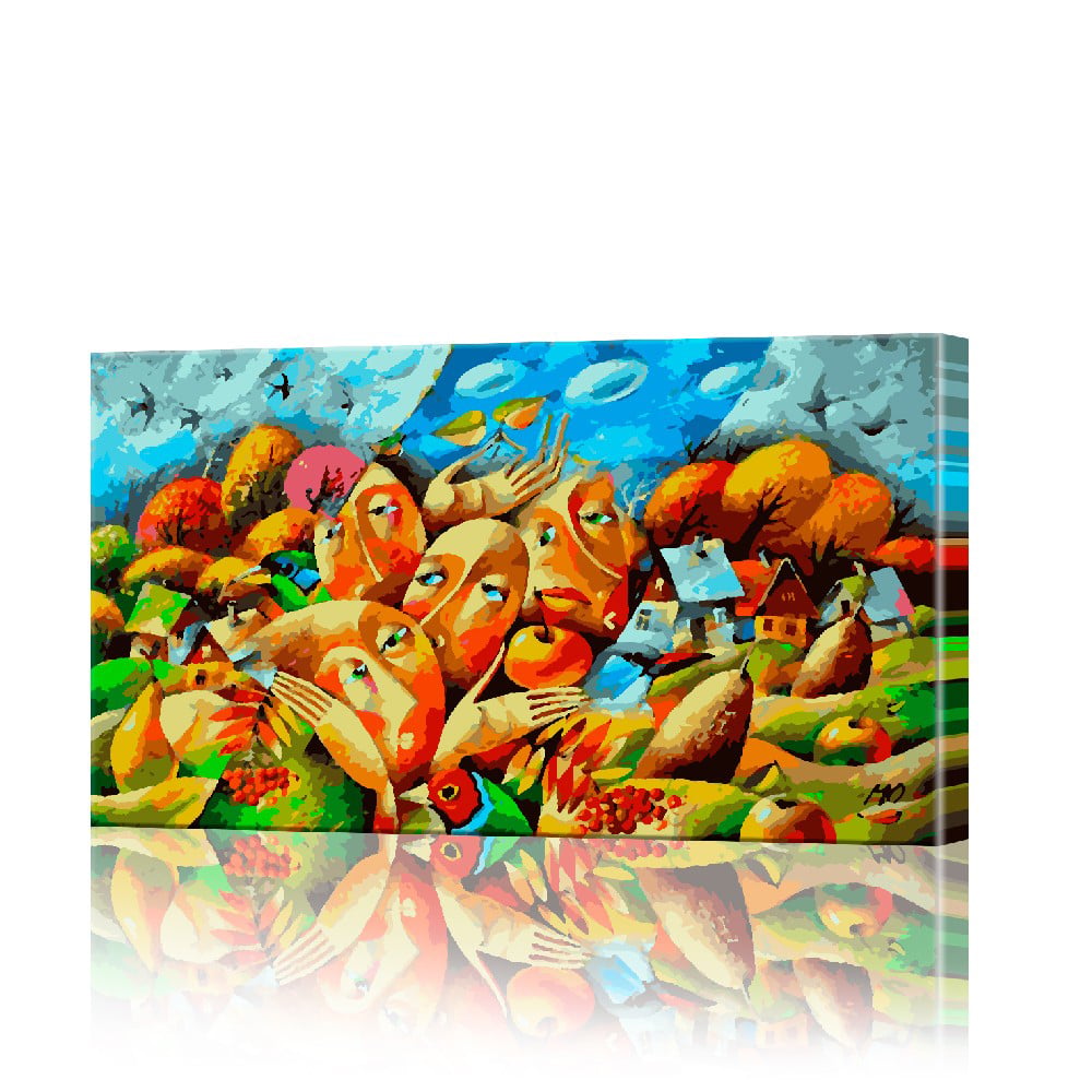 Картина по номерам ArtSale Импрессионизм PBN0233 40х70 см