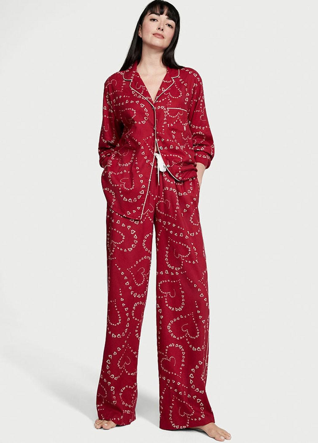 Піжама Victoria's Secret L Червоний (36000184900R4QL.R) Піжама Victoria's Secret L Червоний (36000184900R4QL.R)