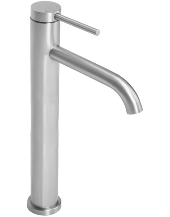 Смеситель для умывальника Rea Clif высокий Nickel (REA-B5330)