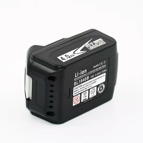 Аккумулятор для шуруповертов дрелей Makita BL1840B 4000 mAh 18В Li-ion Black (772691) - фото 2