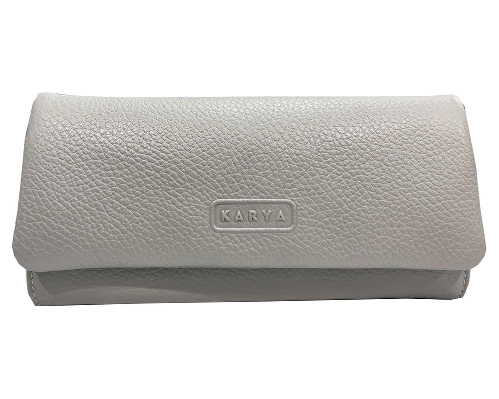 Кошелек женский из натуральной кожи Karya 1159-098 Серый (2555980876)