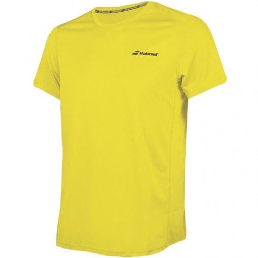 Футболка детская Babolat Core flag club tee boy blazing 130 см Yellow (3BS18011/7000 10-12)
